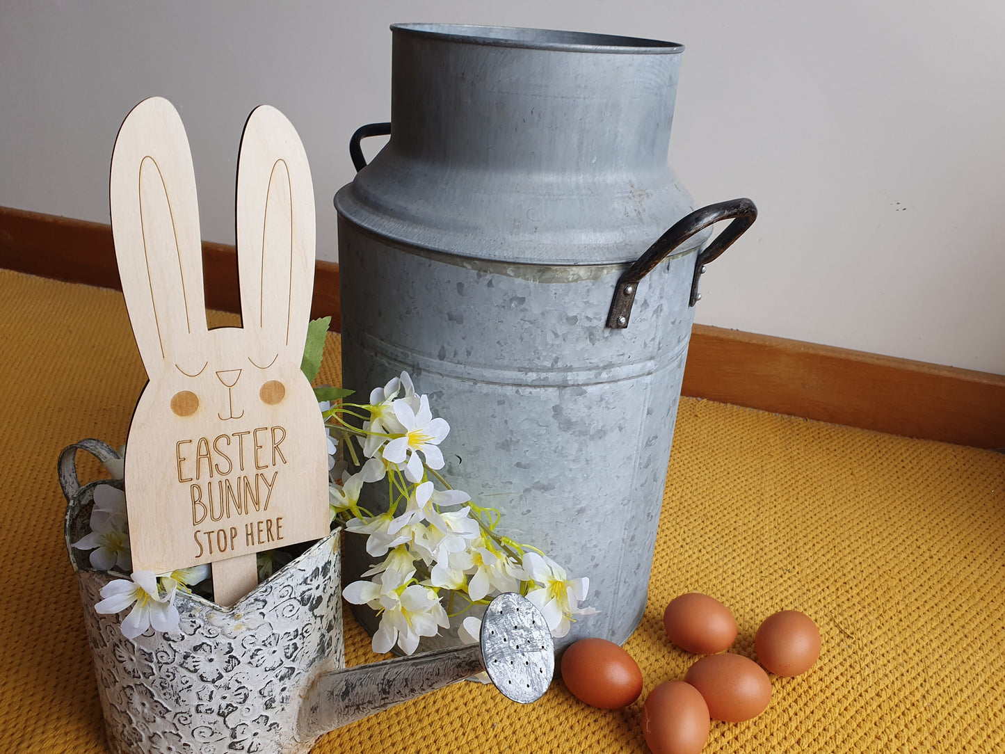 Easter Bunny Please Stop Here Sign