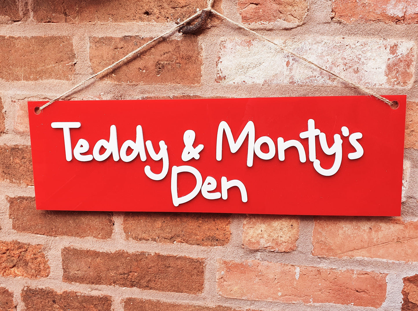 Outdoor Children's Playhouse/Den/Mud Kitchen/Garden Sign - Kids Outdoor Wall Sign