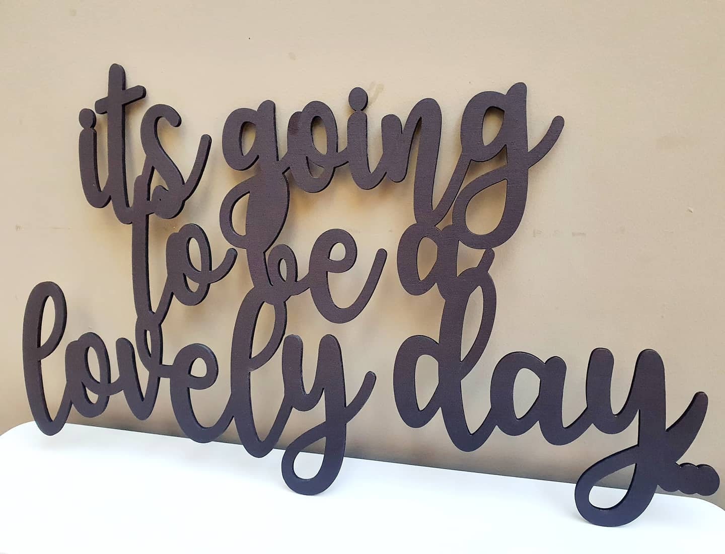 Rustic Wooden Quote Sign – Custom Birchwood Wall Art