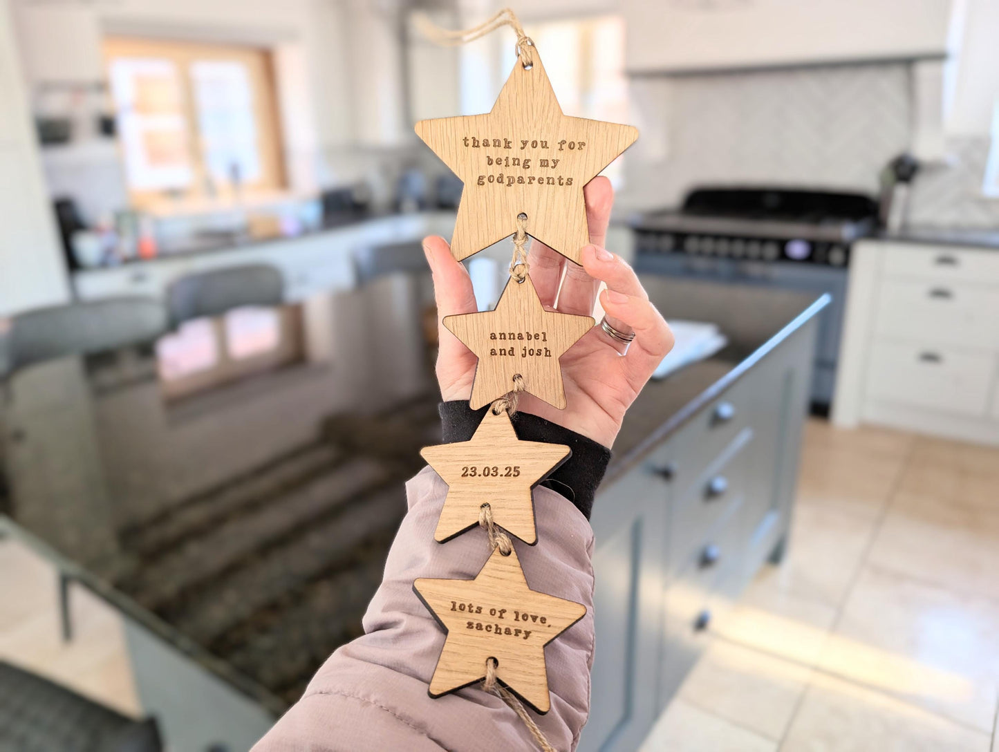 Personalised thank you for being my godparent keepsake. Thank you gift for godparents. Godparent thank you gift. Godparents present.