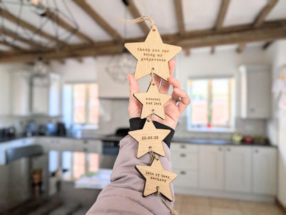 Personalised thank you for being my godparent keepsake. Thank you gift for godparents. Godparent thank you gift. Godparents present.