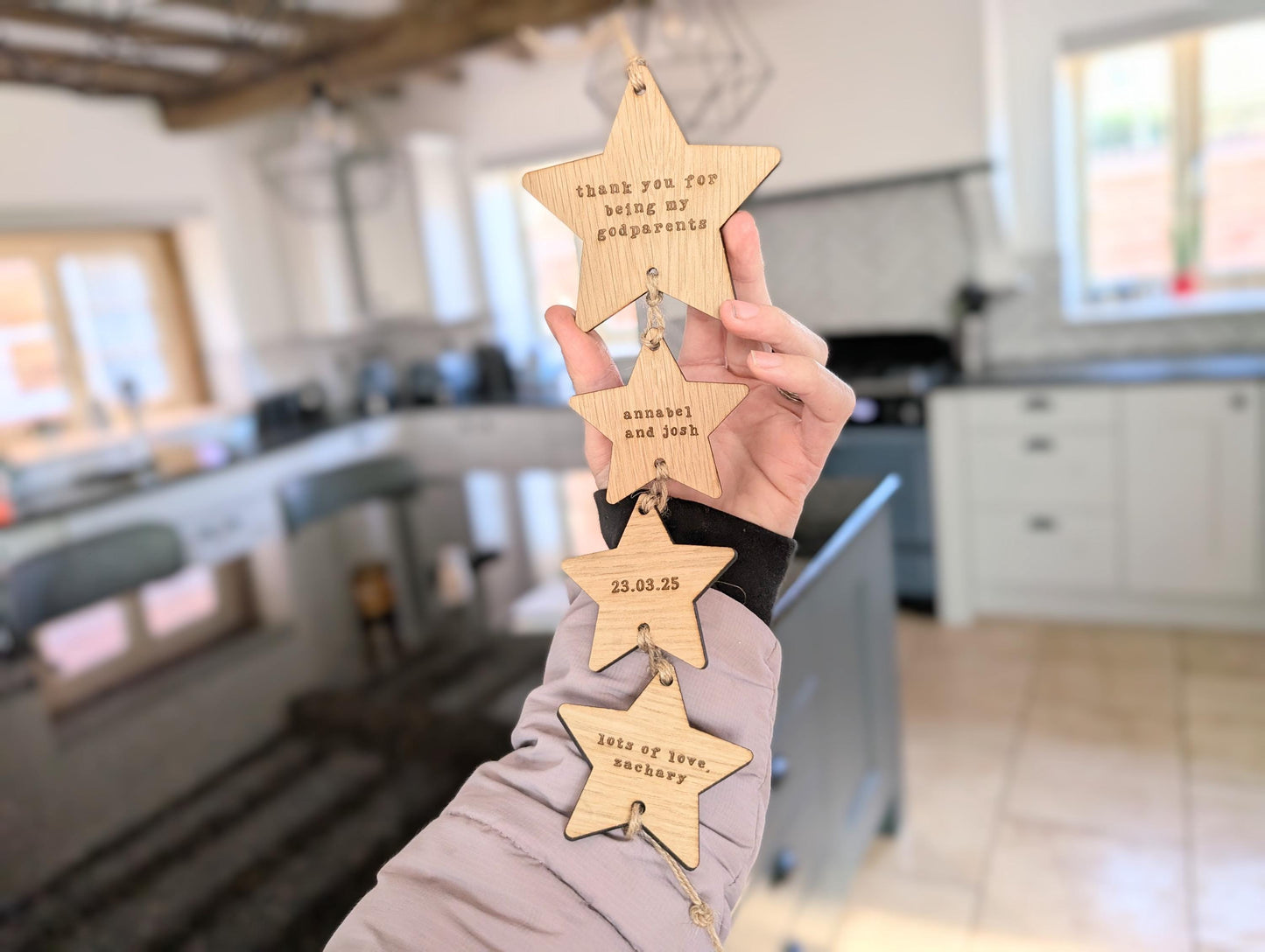Personalised thank you for being my godparent keepsake. Thank you gift for godparents. Godparent thank you gift. Godparents present.